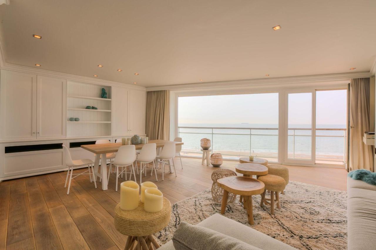 Appartementen Op De Zeedijk In Knokke Op De 3E En 4E Verdieping Van Logie Marie Bagian luar foto
