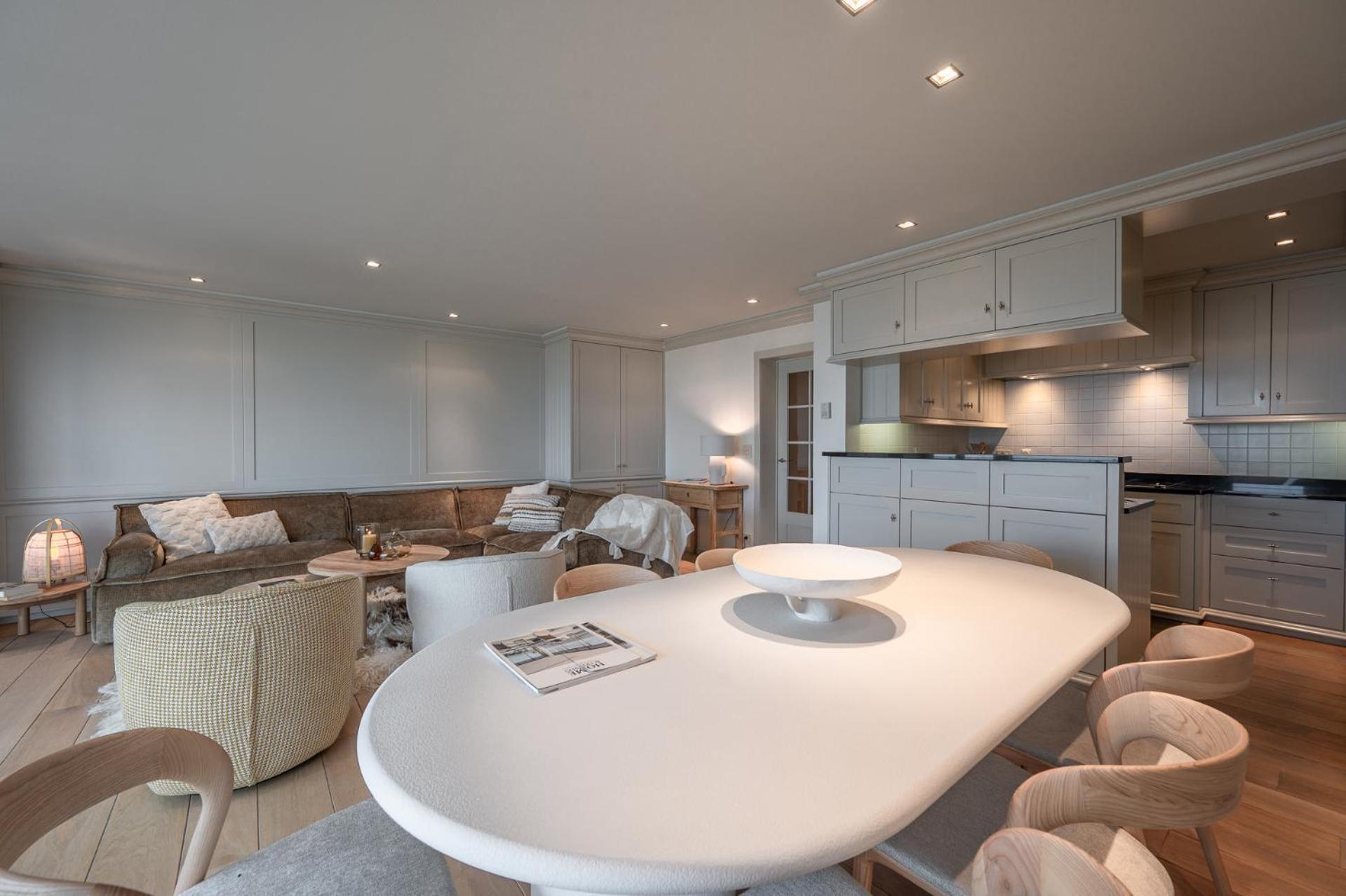 Appartementen Op De Zeedijk In Knokke Op De 3E En 4E Verdieping Van Logie Marie Bagian luar foto