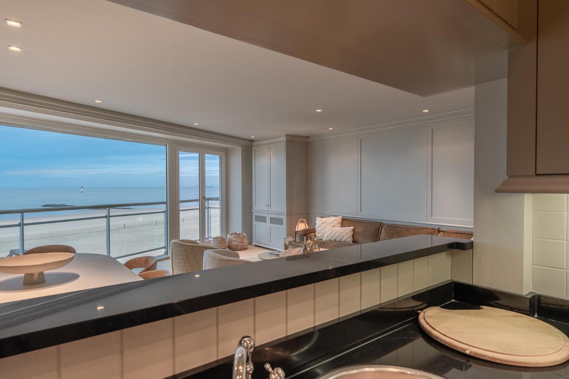 Appartementen Op De Zeedijk In Knokke Op De 3E En 4E Verdieping Van Logie Marie Bagian luar foto